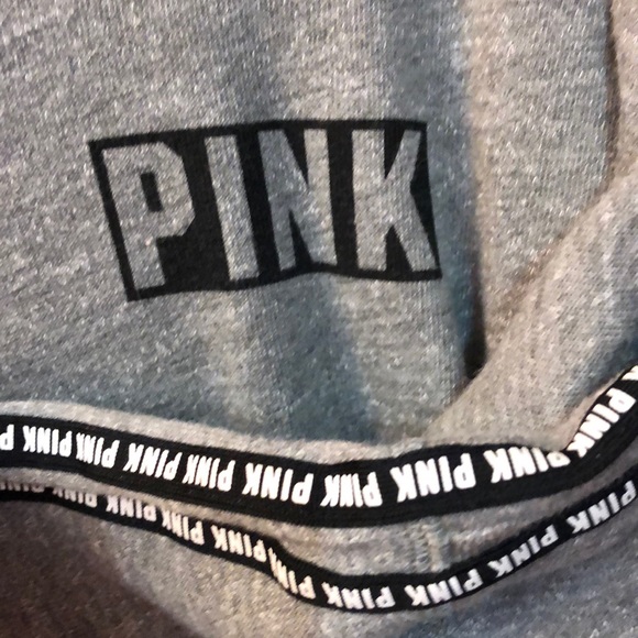 VS PINK GRAY LONG SLEEVE SHIRT - Picture 3 of 4